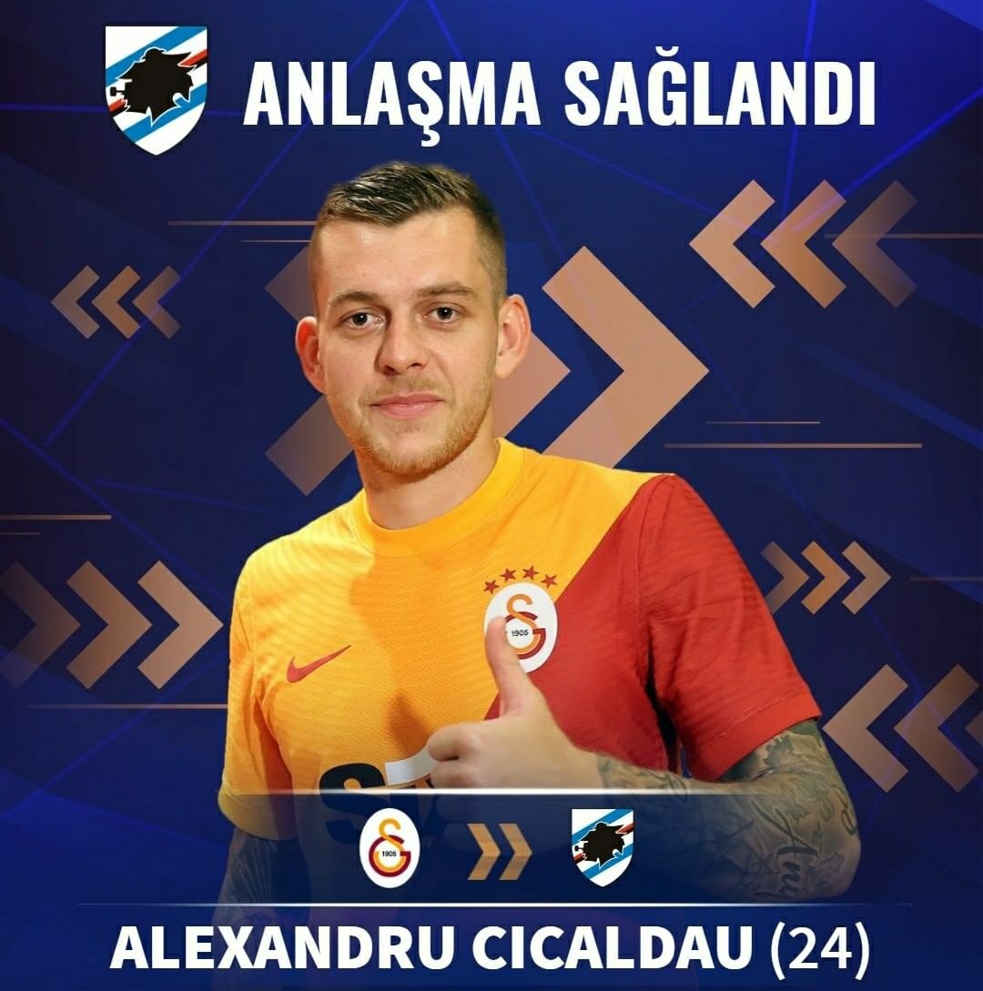 parcalicityorg's tweet photo. #Transfer

Galatasaray, Cicaldau'nun satışı için 8 mil € bonservis bedeli karşılığı Sampdoria ile anlaştı. https://t.co/ghcawGZJAk