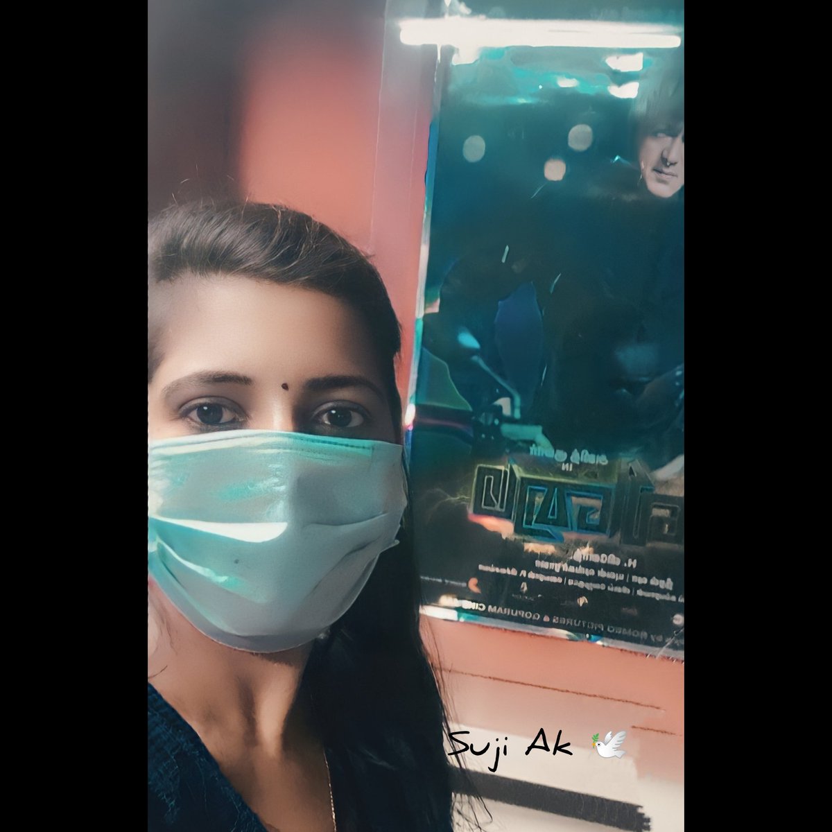 SujiAk_1's tweet photo. Last ah oru time paaka vandhuten🎞️#Valimai show count No: 10 ❤️ https://t.co/rkScMEZIXD