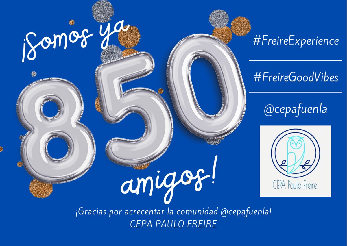 cepafuenla's tweet photo. En @cepafuenla continuamos trabajando por y para vosotros, actuales y potenciales alumnos. ¡GRACIAS POR SEGUIRNOS! #FreireExperience #FreireGoodVibes @vicente_alcaniz
@sanz_ismael @CLARAISABELGAR4 @CTIFMadridSur @cepa_parla https://t.co/4J7Vujf0PO
