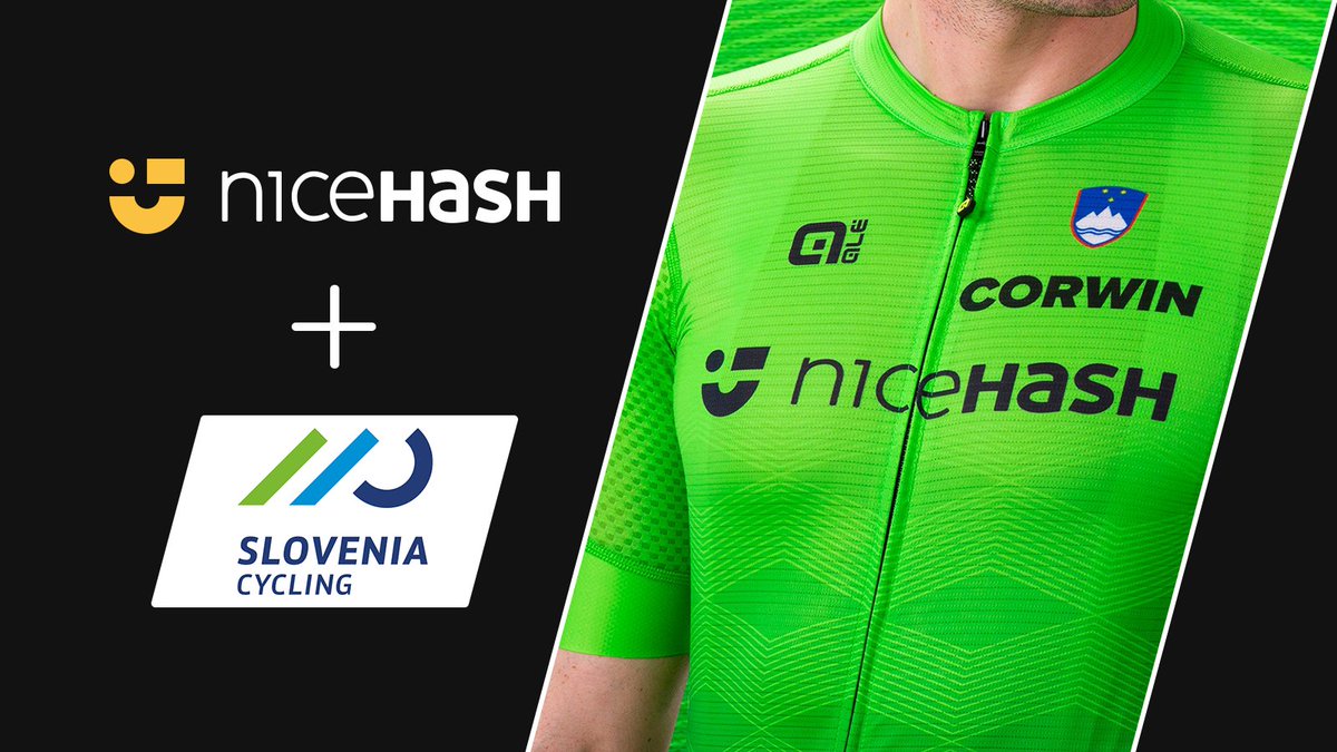 Earlier this week we announced a new sponsorship with the National Slovenian Cycling Team! We are very happy to be a part of our local champions journey! nicehash.com/blog/post/nice…