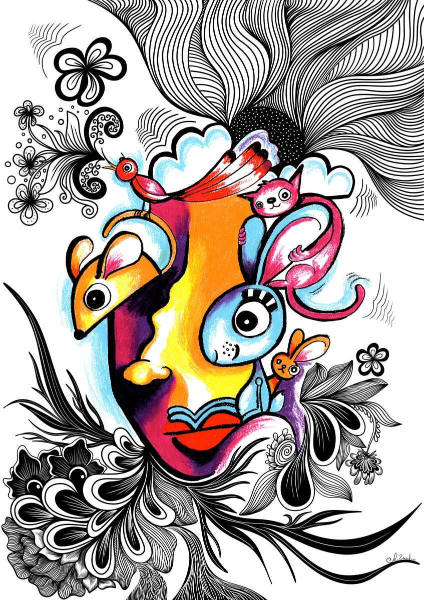 AnnaLZubarev's tweet photo. 🌟🌟🌟 Announcing a #newdrop 1/1 "Mystic Alice" which was created in collaboration with super talented @tararoskellart 

This is now available on @opensea at .10 ETH 

#OpenSeaNFT #NFTCommunity #NFTCollectors 

https://t.co/zk6NITR1Ru https://t.co/iMD2dR4IoZ
