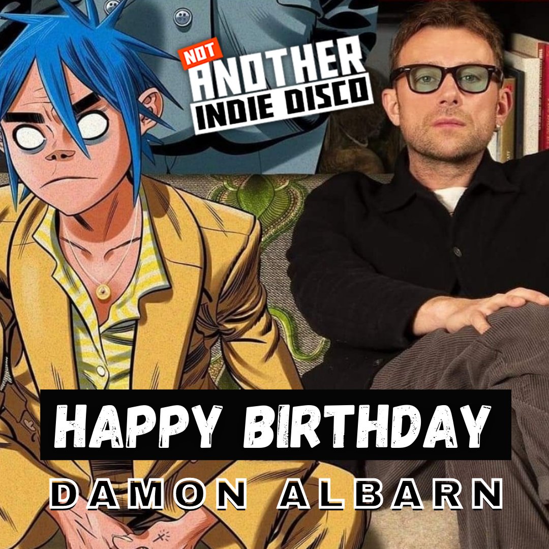 Happy Birthday to Damon Albarn!    