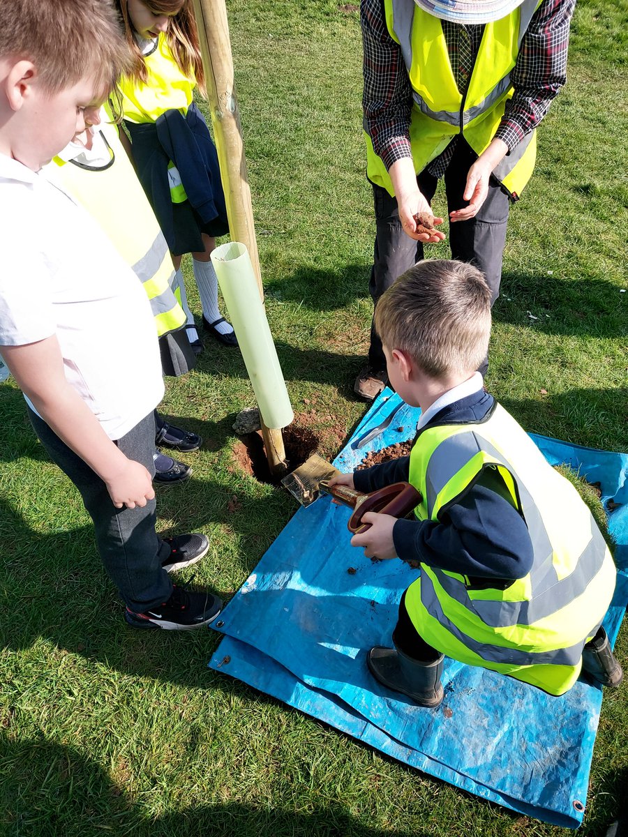 Our Sustainability Squad took part in a piece of local and national history today by planting a tree in recognition of HM The Queen's Platinum Jubilee.
Our tree on Hanham Common will be there for future generations, planted by CCH.👑🌳 
#TeamCCH 
#PlatinumJubilee 
#community