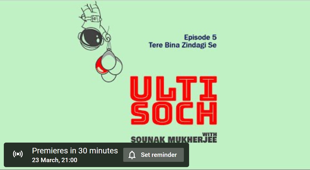 UltiSoch's tweet photo. There is no other way to say this. Do not forget. It's releasing at 9: https://t.co/IHJTokDTvB
@Hindipodcast #Hindi #Hindipoetry #Urdu #UrduShayari #Ghazal #UrduGhazal https://t.co/proj8x2Mop