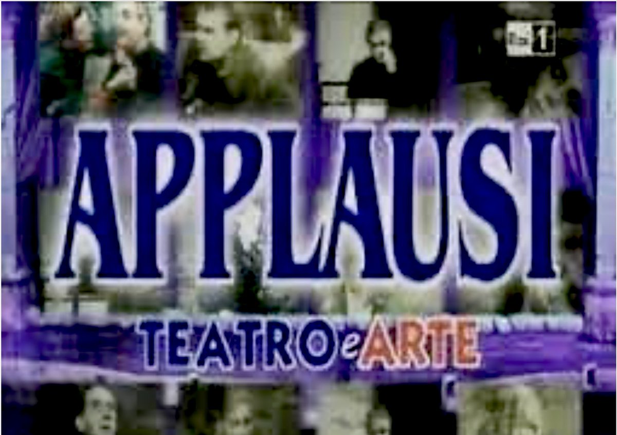 APPLAUSI
Questa sera sarò ospite di Gigi Marzullo nel suo programma "Applausi", in onda su RAI Uno dopo il TG della notte.
La trasmissione sarà ancora visibile per sette giorni su RaiPlay