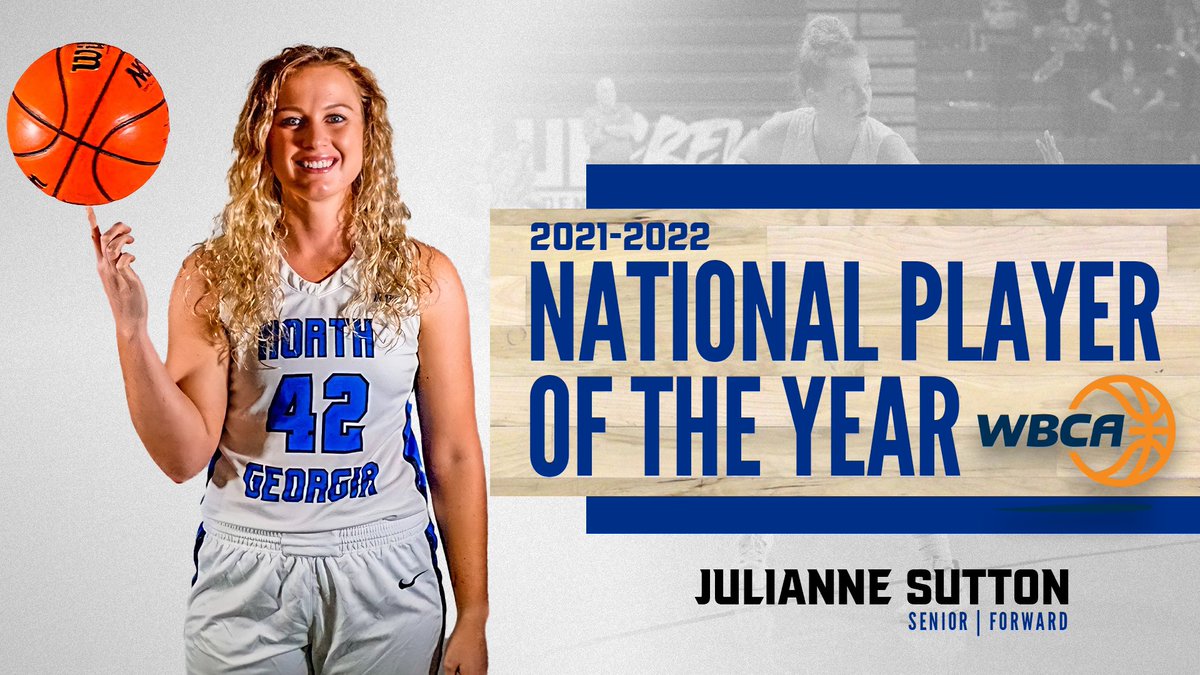 UNGWBB's tweet photo. .@J_sutton42 is the @WBCA1981 National Player of the Year!! 

Congratulations on earning this well deserved honor! 

📰:  https://t.co/J58i3aSzYl https://t.co/TnG8IVtDJV