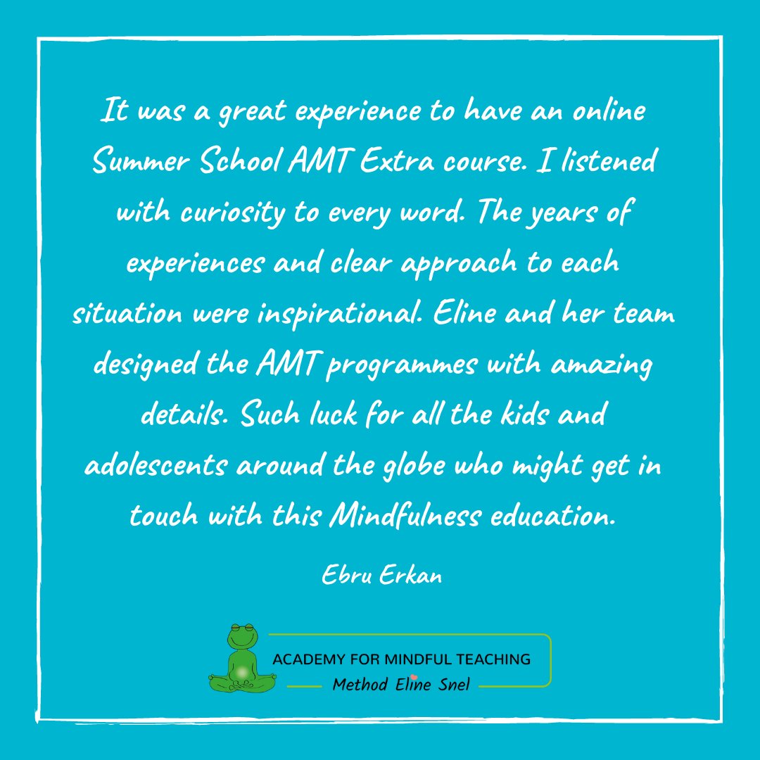 elinesnel's tweet photo. Are you a certified Children Trainer in Method Eline Snel? Are you interested in teaching mindfulness to adolescents from 13 to 19 years old, in schools, institutions, or private practice? 

Join us at online Summer School this August 12-14.

https://t.co/uR1ezY4xLG https://t.co/6ZQezQ65ku