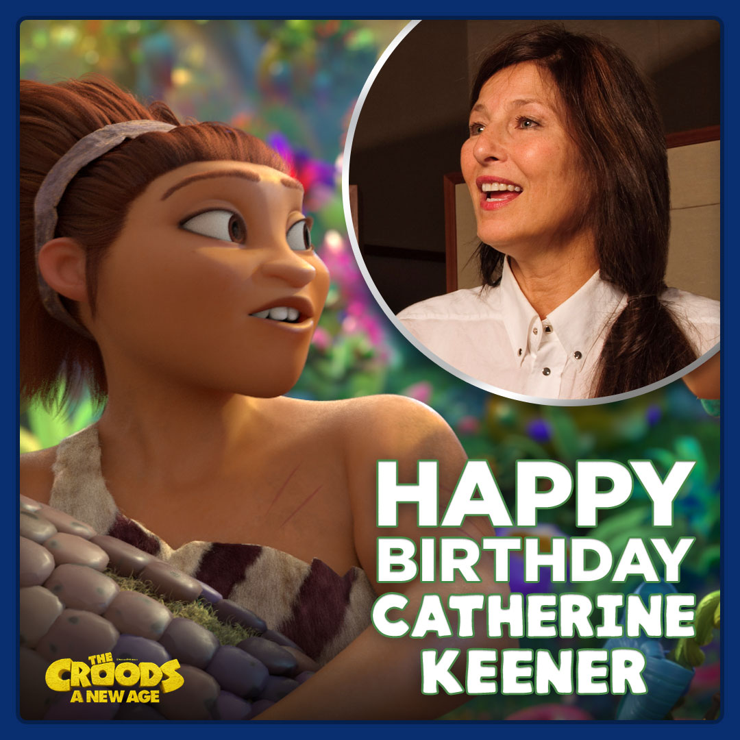 Happy birthday, Catherine Keener! #Croods