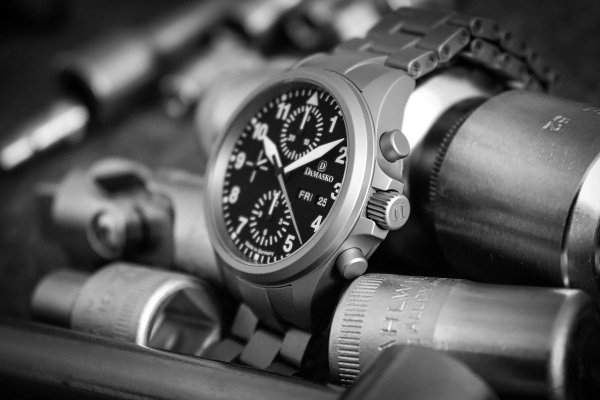 DAMASKO_watches's tweet photo. Black&amp;White with our DC58 and robust steel tools. 
#damasko #damaskowatches #dc58 #dc5X #watch #watches #watchmanufactury #madeinbavaria #madeingermany https://t.co/wjYxqEkeRv