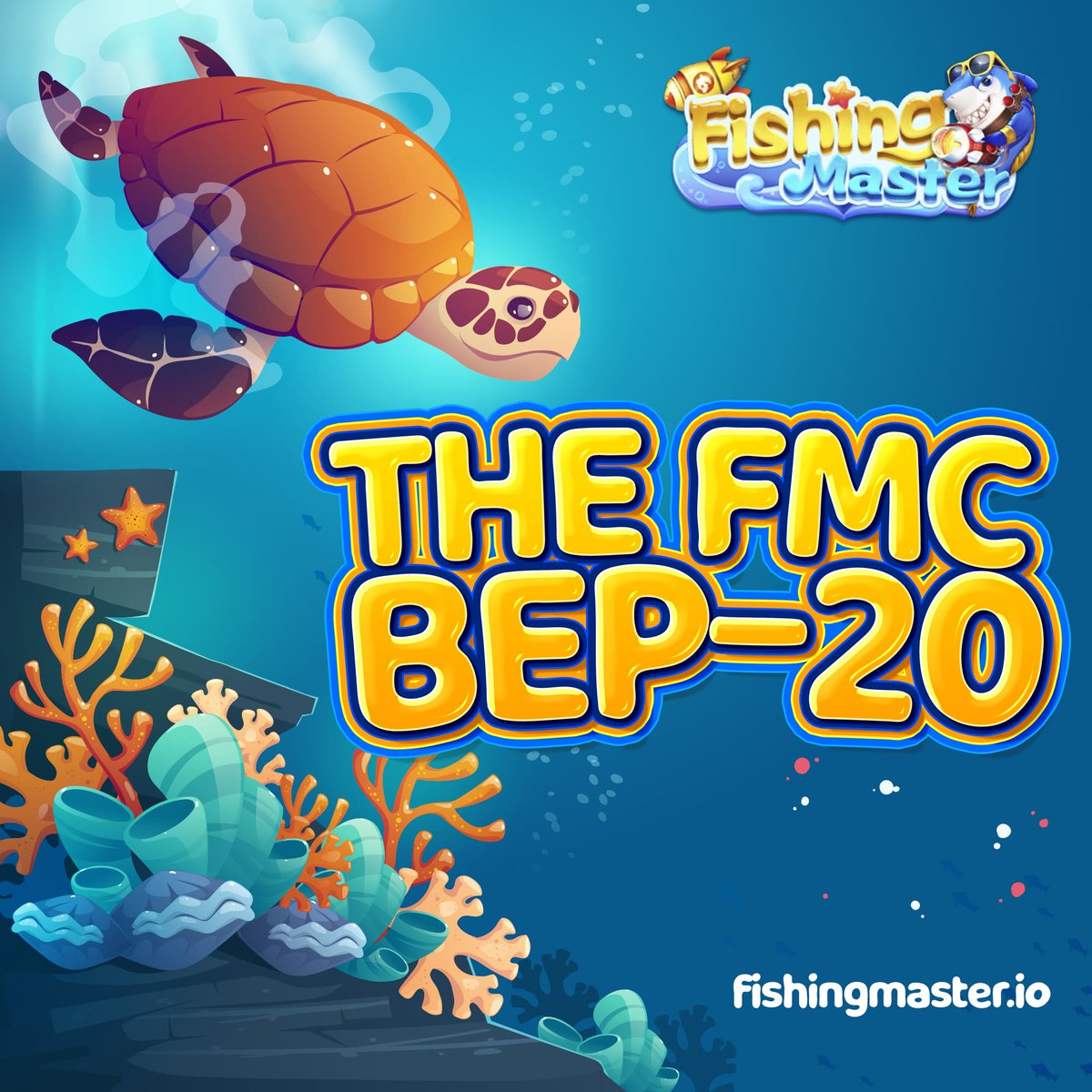 0xFishingMaster's tweet photo. Excited to know more about FishingMaster​🦈?

​📣let's talk about its FMC BEP-20​‼️ Curious to know what is it?

The FMC BEP-20 token​🪙is issued on #Binance Smart Chain at a total number of 100,000,000,000 fixed​🤩

Learn more about FMC BEP-20 here ​👉 https://t.co/gcCbNMhv7P https://t.co/gl49fHVClh