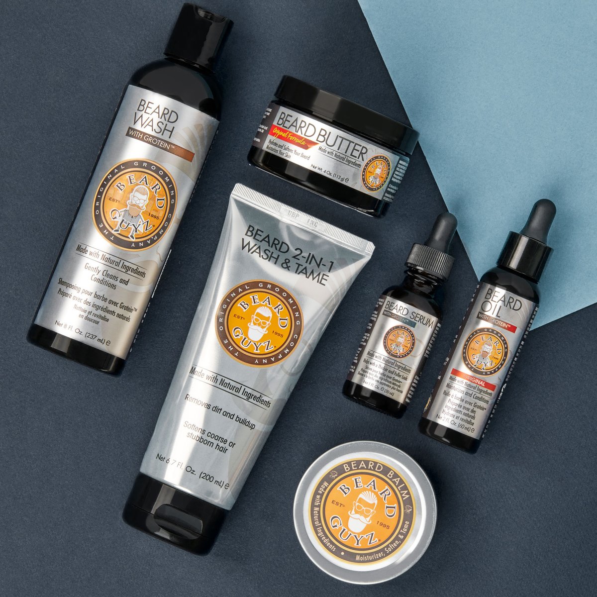 Can’t beat an all #BeardGuyz line up😎  Whether you need to clean, condition, moisturize, tame, style, and everything in between, we’ve got you covered💯

Drop a “🔥” in the comments if you can’t live without your Beard Guyz products 👇🏼