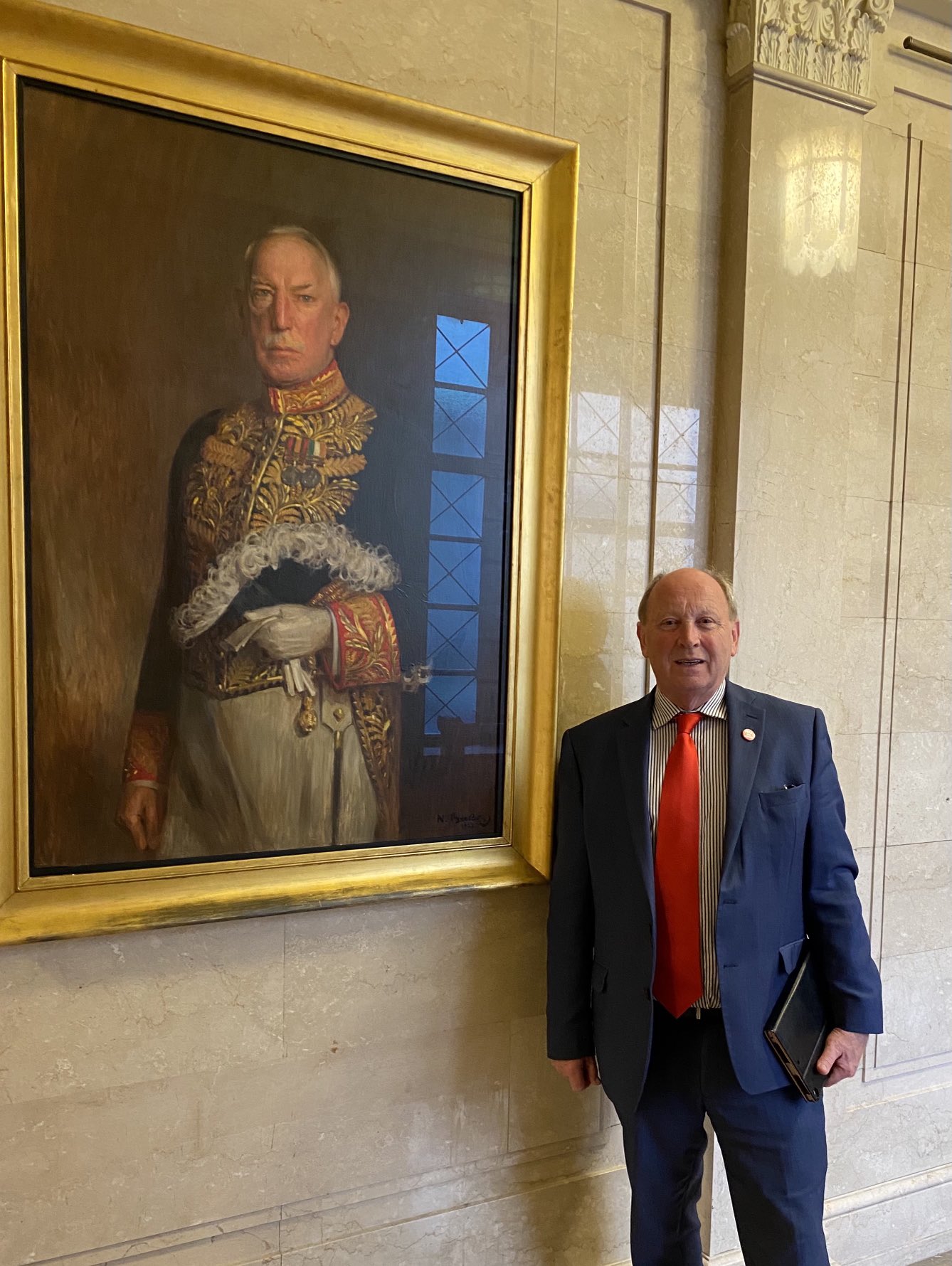 Jim Allister on Twitter: "Good to see Lord Craigavon’s portrait back in Parliament Buildings Jim Allister on Twitter: "Good to see Lord Craigavon’s portrait back in Parliament Buildings