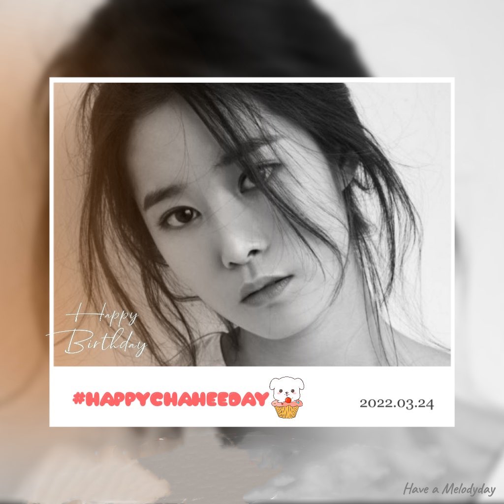 MelodyDayTH's tweet photo. [2022.03.24] Happy Birthday to Chahee  🎂💕 #HappyChaheeDay #차희데이 #차희 #CHAHEE #멜로디데이 #MELODYDAY https://t.co/jicJnXuPrc