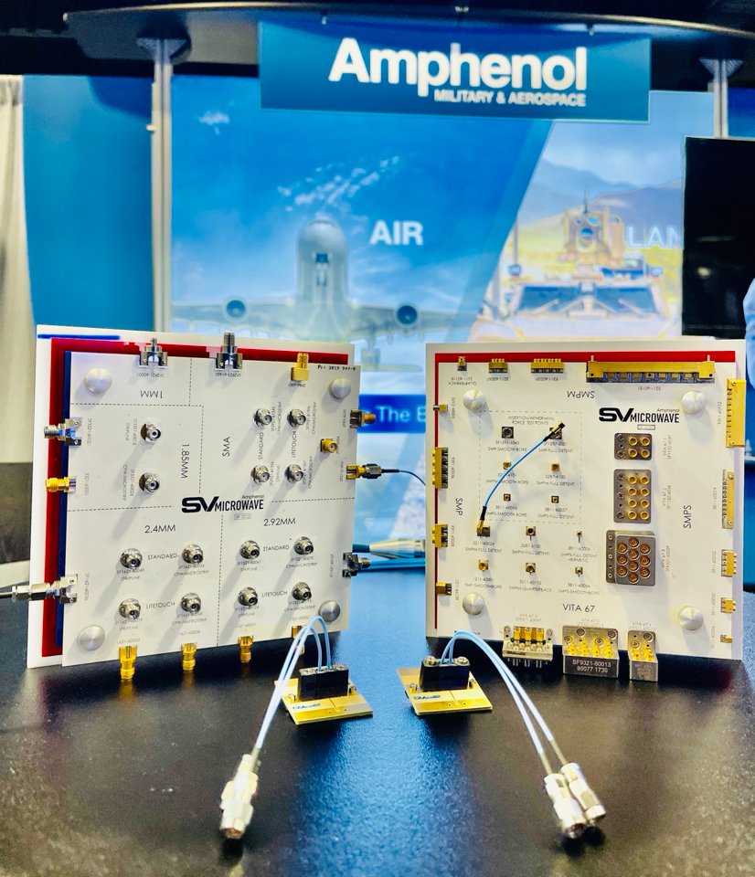 SVMicrowave's tweet photo. Our team has joined with @AmphenolFSI and other #Amphenol divisions at this year's #SATShow. We're displaying some of our newest products and latest innovations. Stop by Booth #1828 and check it out! 

#Amphenolians https://t.co/RcH7737yw9
