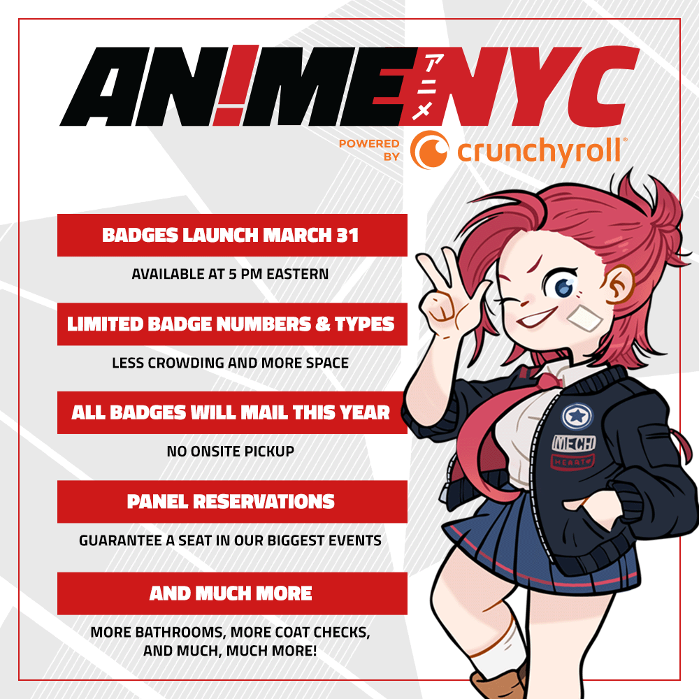 Anime NYC on Twitter Presenting AnimeNYCs 2019 Badges Featuring art  from Boruto OnePiece ToTheAbandonedSacredBeasts and DrSTONE Grab yours  online now or coming soon to shops around NYC httpstcojlZ0QPYl1k  httpstco84eNYWnbOp  Twitter