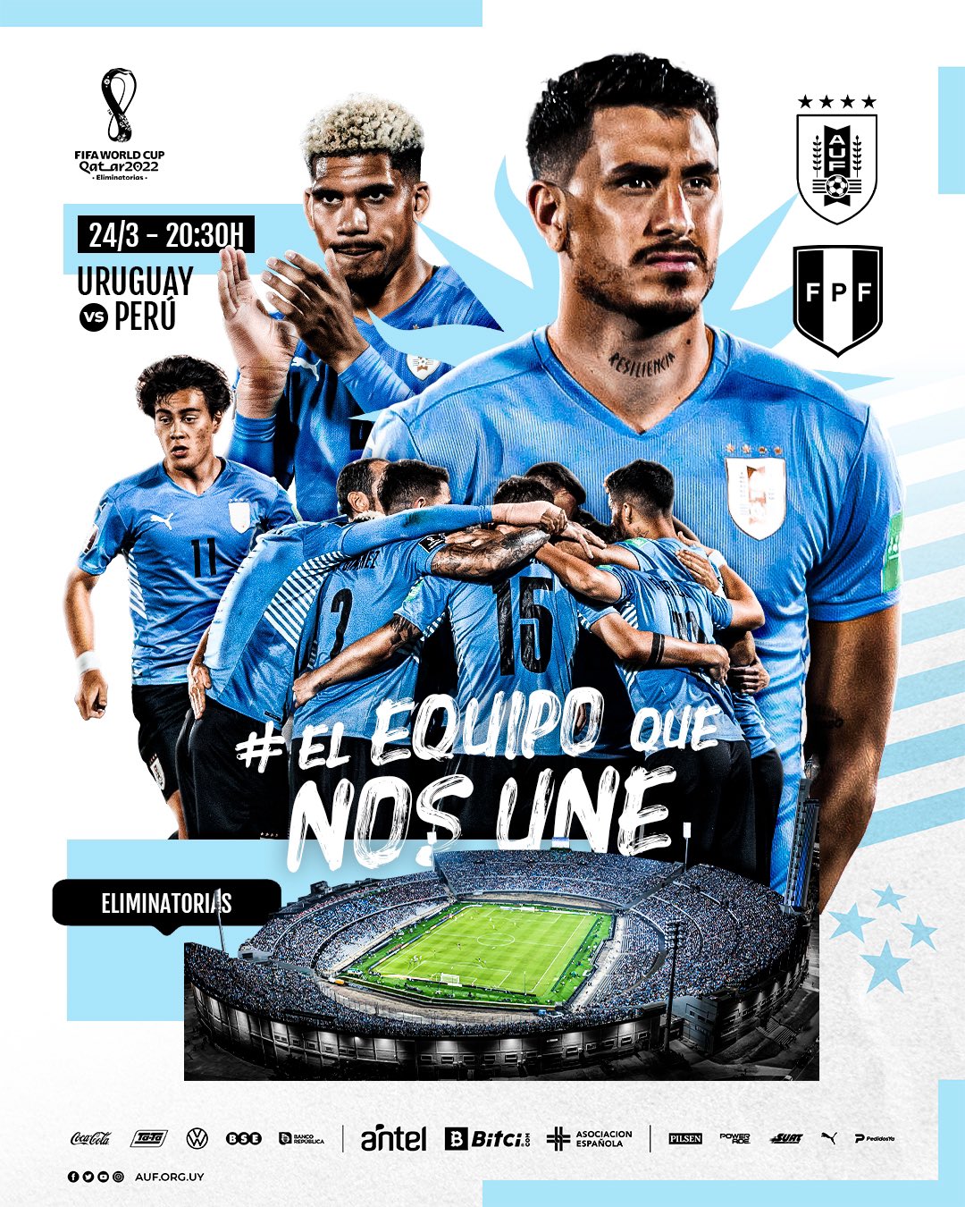 Selecciรณn Uruguaya on X: ๐ ยก๐๐๐ฒ๐ด๐ฎ ๐จ๐ฟ๐๐ด๐๐ฎ๐
