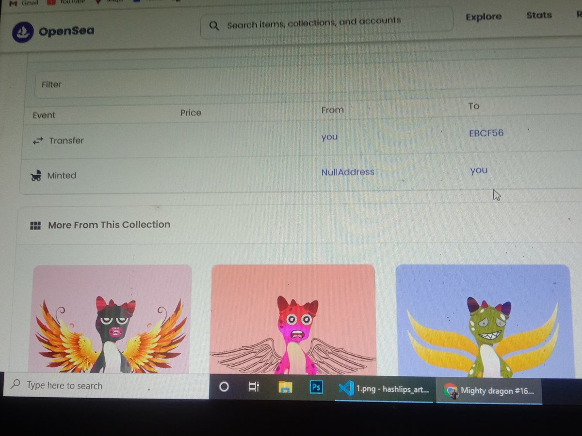 Grand Give Away ... 
20 Nfts To 20 DIFFERENT Person 
1 Winner already Win 1 Nft  
You Can Try Your luck. 
To Enter : 
Like Follow and Rt. 
And Tag Three FREINDS 
give away Date :5 /3/2022