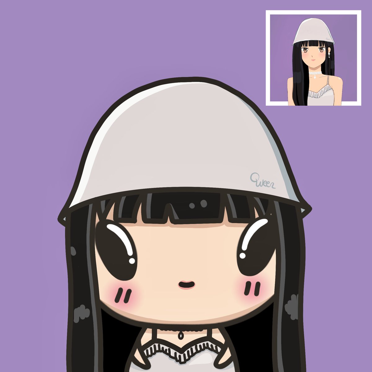 💜 New drop 💜
LuLu x Friend list by <a href="/FlrwnxNft/">flrwnxNft</a> 

Collab with my friend 🥰 Thank you for cute character! <3
opensea.io/assets/matic/0…
—0.008 weth (Polygon)

#NFTTHAILAND #NFTdrops #NFTCommunity #PolygonNFT #OpenSeaNFT #OpenSea