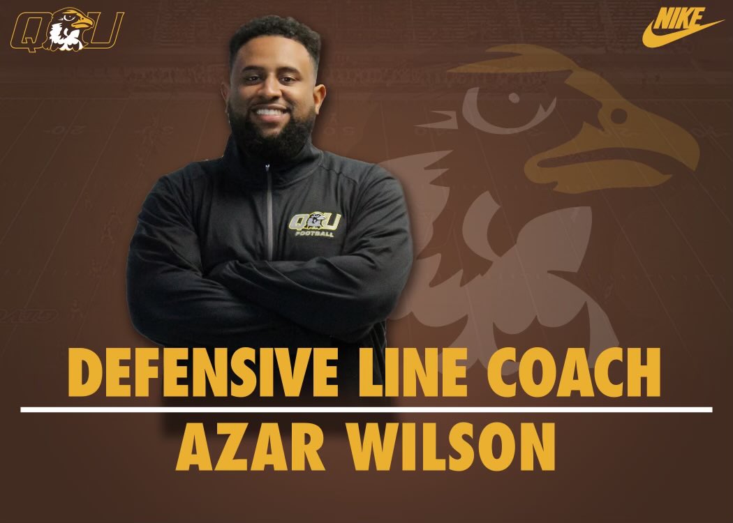 Please help us welcome ⁦<a href="/CoachWilson41/">Azar Wilson</a>⁩ to the Hawk Football Family. He will serve as the Defensive Line Coach! #PEWAV #FFF #HOLDtheROPE