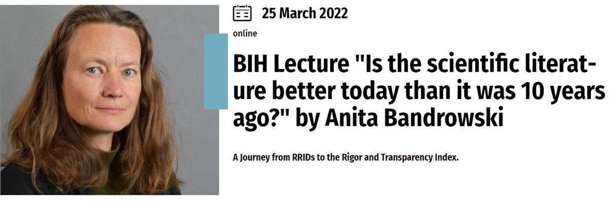 INCForg's tweet photo. ๐ขHappening today๐ข
Online @berlinnovation lecture with Dr. @Anitabandrowski:
Is the Scientific Literature Better Today Than It Was 10 Years Ago?
๐ Fri Mar 25, 4-5pm
Learn more & register here: https://t.co/70xYNHSsNy
#neuroscience #OpenScience #RRIDs https://t.co/DqrVmPKNcZ