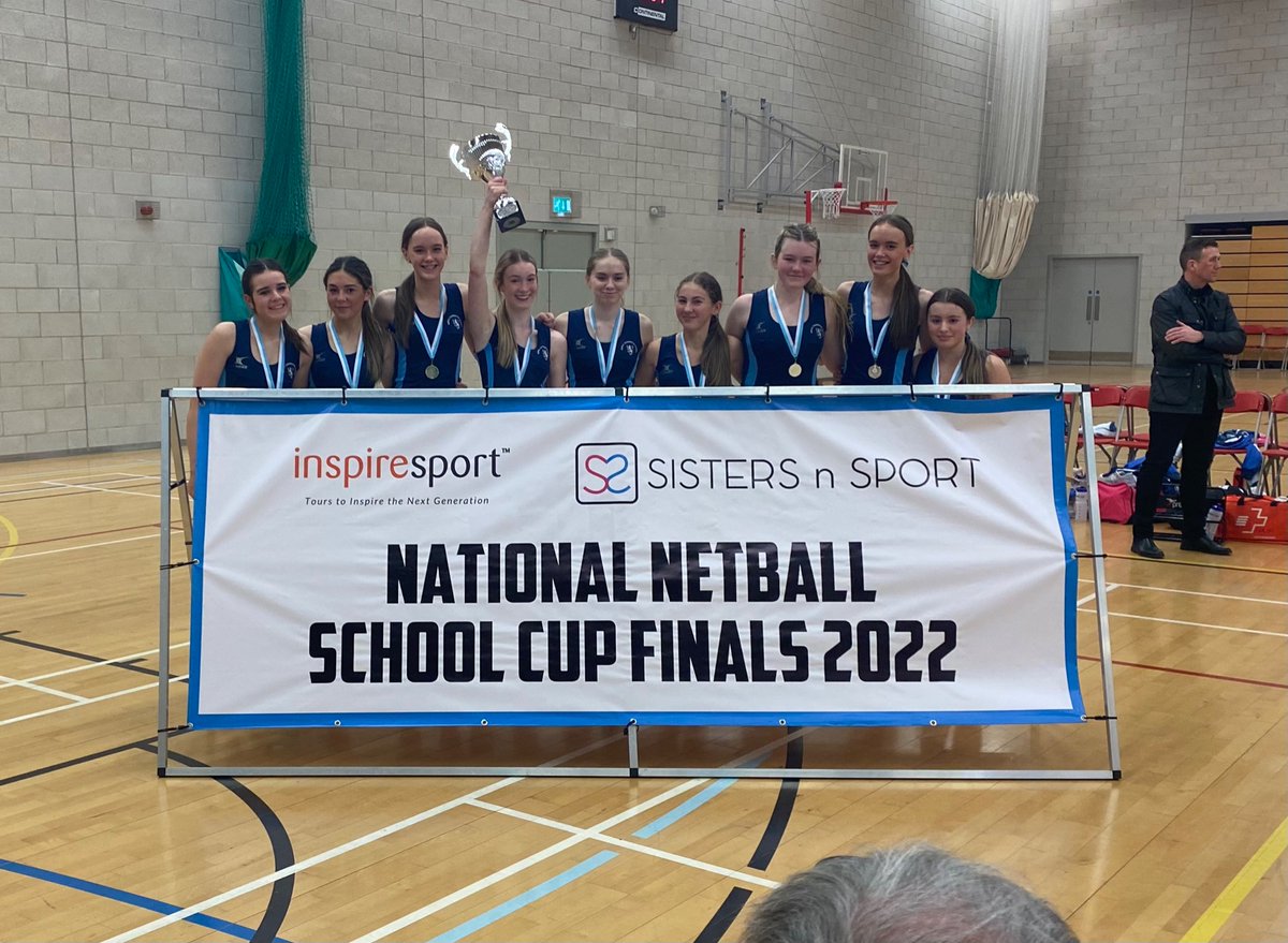 NCpedept's tweet photo. Under 15 SnS National Schools Champions! What an unbelievable game, beating Hurstpierpoint 58-21. We are so proud of this incredible team! Thank you @sistersnsport for such a brilliant day. https://t.co/21nFc4LYk2