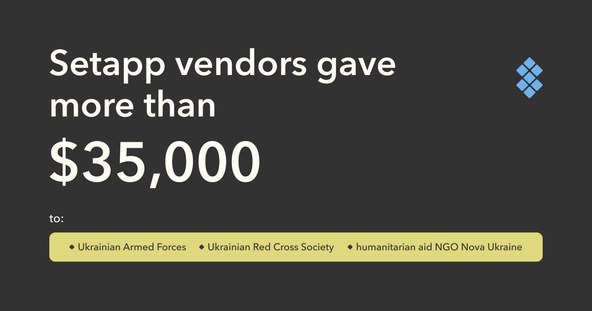 Setapp by MacPaw tweet media