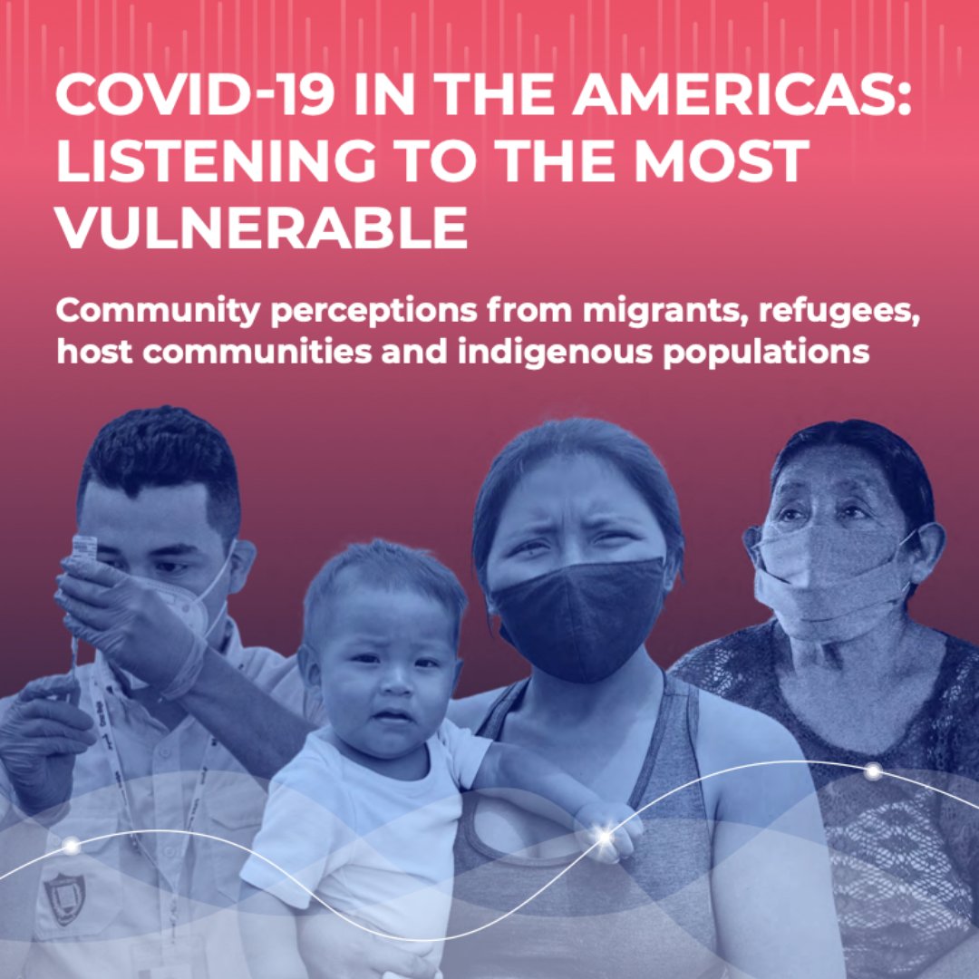 Today, we launched the COVID-19 in the Americas Perception Study.

It offers community perceptions of COVID-19 from communities in 9️⃣ countries: Argentina, Brazil, Bolivia, Colombia, Guatemala, Nicaragua, Jamaica, Panama &amp; Trinidad &amp; Tobago.

Find it here bit.ly/37VAGIb