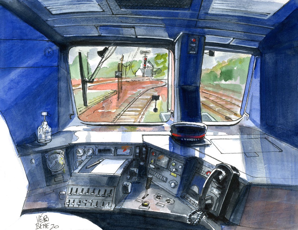 flandonniere's tweet photo. À paraître à l’automne ! « Secrets ferroviaires d’Auvergne et au-delà » par Véronique Béné, illustratrice star de la maison 😊 #livre #beaulivre #auvergne #train #parimoine @AuverPatrimoine @AuvergneMarque https://t.co/GYP0x5Sg1D