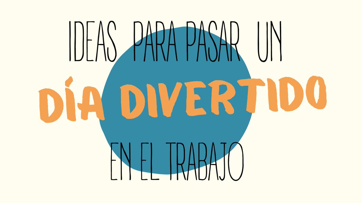 efipsa's tweet image. El próximo 1 de abril se celebra el Día Internacional de la Diversión en el Trabajo. Volvamos al recreo… o dicho de otra, volvamos a re-crearnos y recargarnos de energía positiva. AQUÍ TIENES ALGUNAS IDEAS PARA CELEBRAR ESTE DÍA efipsa.es/ideas-para-pas… #diadeladiversion
