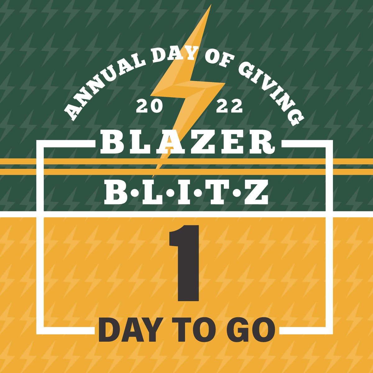 ElmsCollegeAlum's tweet photo. Tomorrow is the day! Your participation will directly impact our students, so join us tomorrow for the College’s Annual Day of Giving - #BlazerBlitz - or make your gift today! https://t.co/sxK3dzQr29 https://t.co/lRZ7GGxSXt