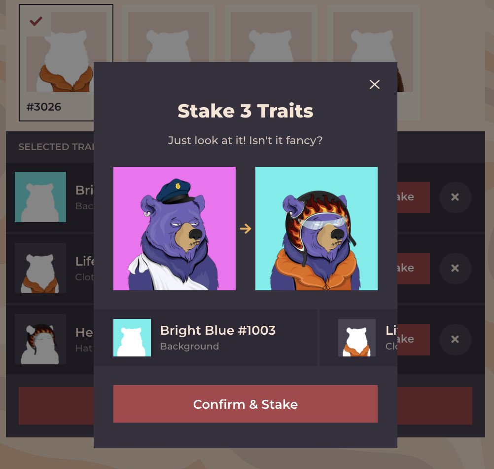 App sneak peek II 👀
Putting traits from my wardrobe 🐻
Before vs After, which one do you like more?