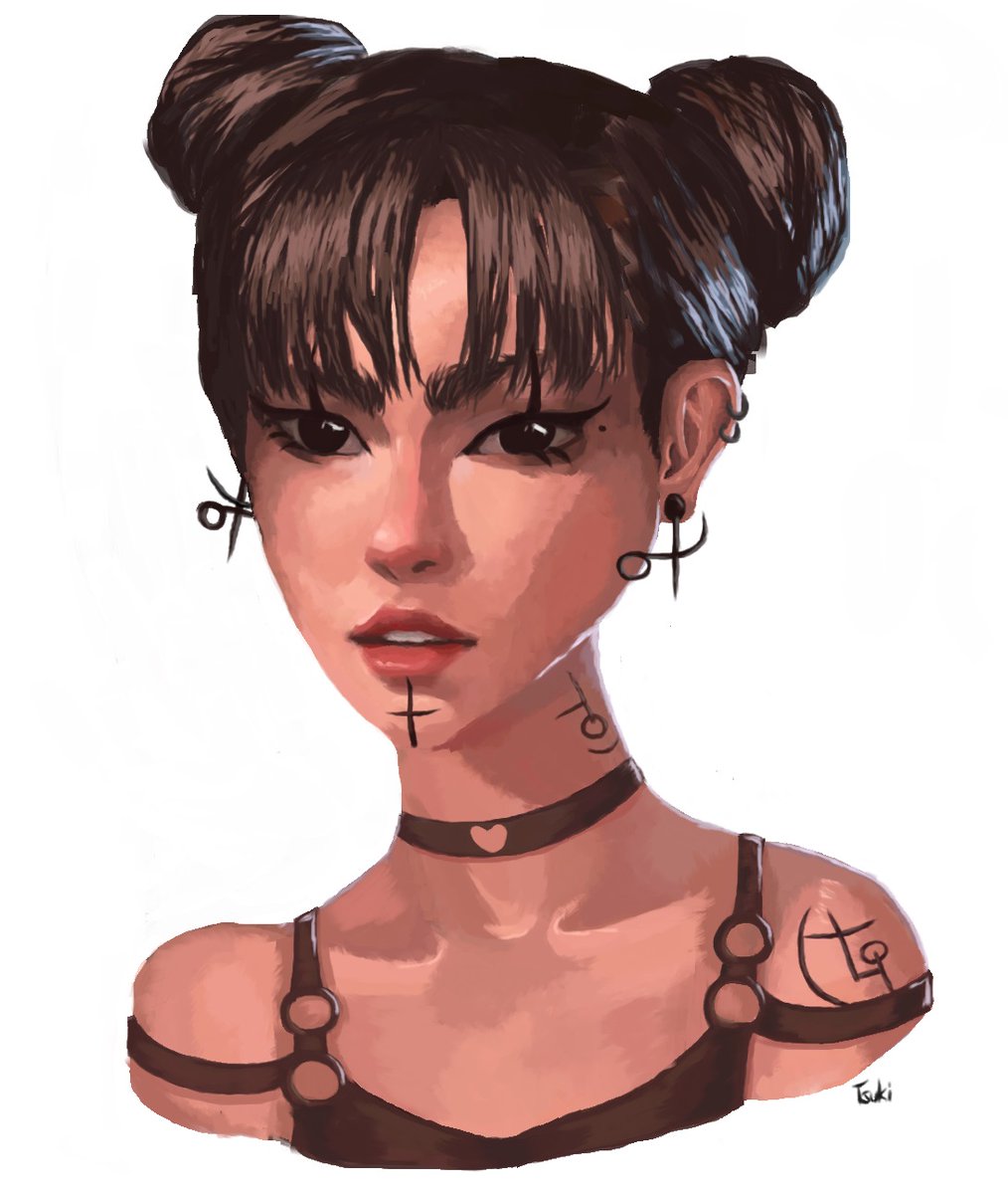 Couldnt sleep all night so i drew a character i came up with ^-^ 

#art  #digitalart  #artist  #painting  #sketch  #drawing   #ArtistOnTwitter