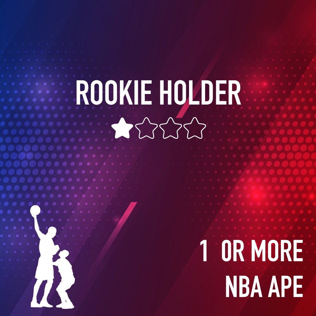 apesports_nft's tweet photo. Which role do you have? 🧐

⭐️Rookie Holder : If you have 1 or more NBA APE
⭐️⭐️Mvp Holder: If you have 3 or more NBA APE
⭐️⭐️⭐️All Stars Holder: If you have 10 or more NBA APEs
⭐️⭐️⭐️⭐️Legend Holder : If you have 20 or more NBA APEs

 #nftprojects #apenbanft #nftweets https://t.co/EZ018BKGEj