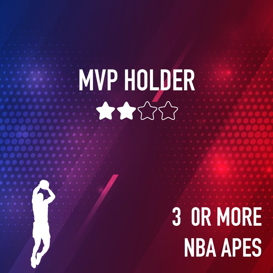 apesports_nft's tweet photo. Which role do you have? 🧐

⭐️Rookie Holder : If you have 1 or more NBA APE
⭐️⭐️Mvp Holder: If you have 3 or more NBA APE
⭐️⭐️⭐️All Stars Holder: If you have 10 or more NBA APEs
⭐️⭐️⭐️⭐️Legend Holder : If you have 20 or more NBA APEs

 #nftprojects #apenbanft #nftweets https://t.co/EZ018BKGEj