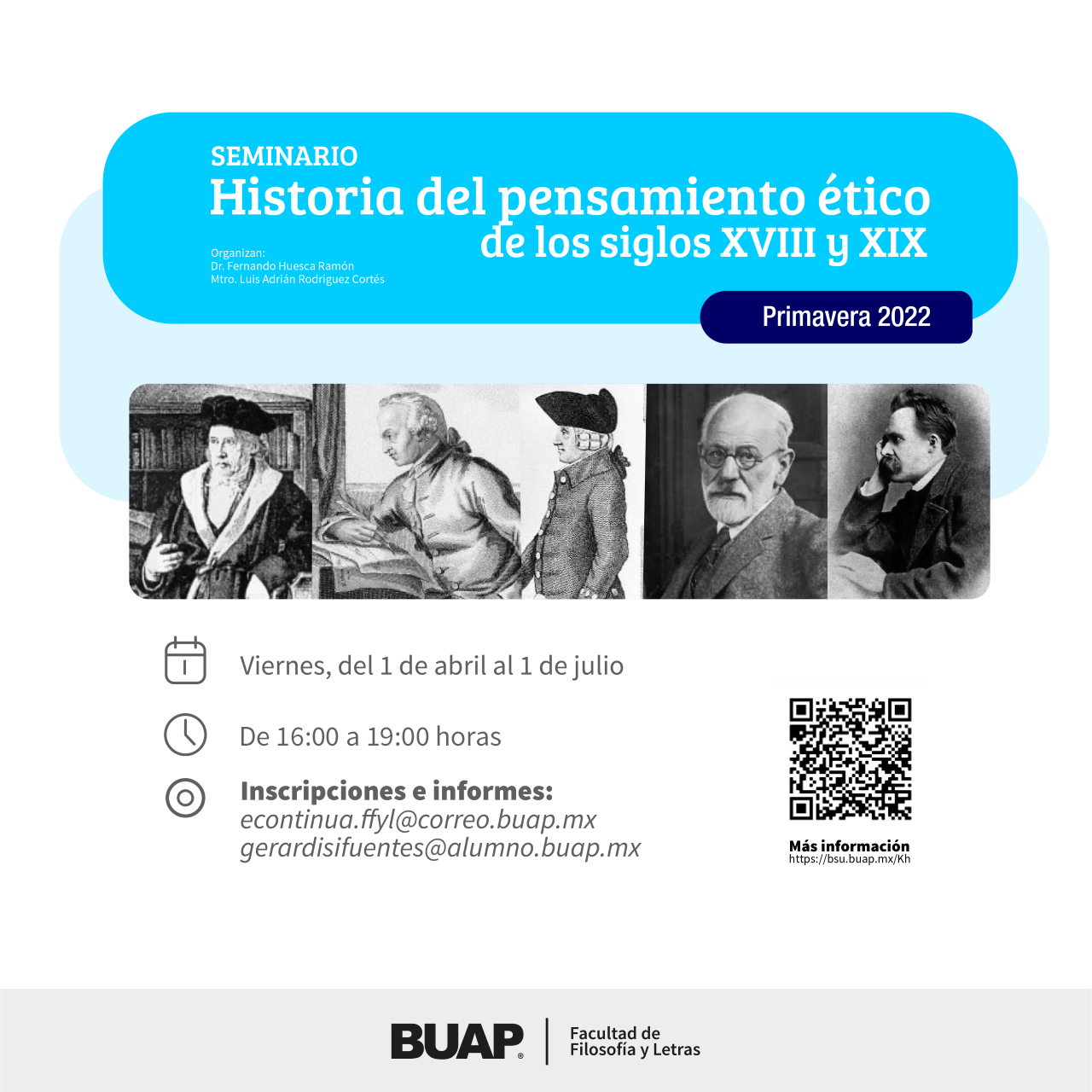 Buap On Twitter La Facultad De Filosof A Y Letras Invita Al