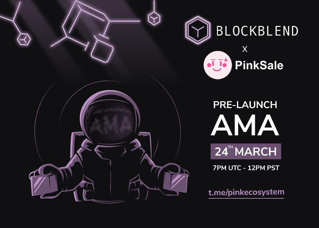 blockblendIO's tweet photo. 🚨 Blockblend x @pinkecosystem 🚨

Pre-launch AMA

🗓️ Thursday 24th March
🕖 7pm UTC / 12pm PST

📍 https://t.co/238oRpYwOi

🤫 https://t.co/lGgNH33Ogb
