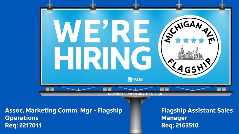 Kris Phillips (@kpflagship) on Twitter photo It’s official, #ATTMichiganAve is hiring! Apply today and reach out with any questions! #MakingWaves <a href="/GreaterLakesMkt/">Greater Lakes Market 🌊</a> It’s official, #ATTMichiganAve is hiring! Apply today and reach out with any questions! #MakingWaves <a href="/GreaterLakesMkt/">Greater Lakes Market 🌊</a>