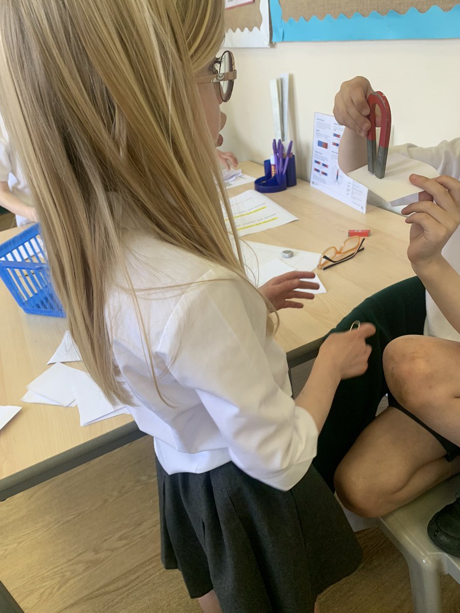 As Scientists, Falcon class led experiments testing the magnetic strength of various magnets. We drew bar charts to present our results and explained our findings to the rest of the class using sentence stems.
