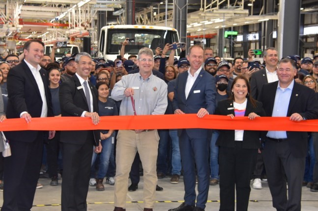 .<a href="/navistar/">Navistar</a> ribbon cutting at new San Antonio facility. The plant includes a body shop, paint shop, general assembly shop and logistics center equipped to produce Classes 6-8 #trucks. <a href="/NavistarNews/">Navistar Newsroom</a>