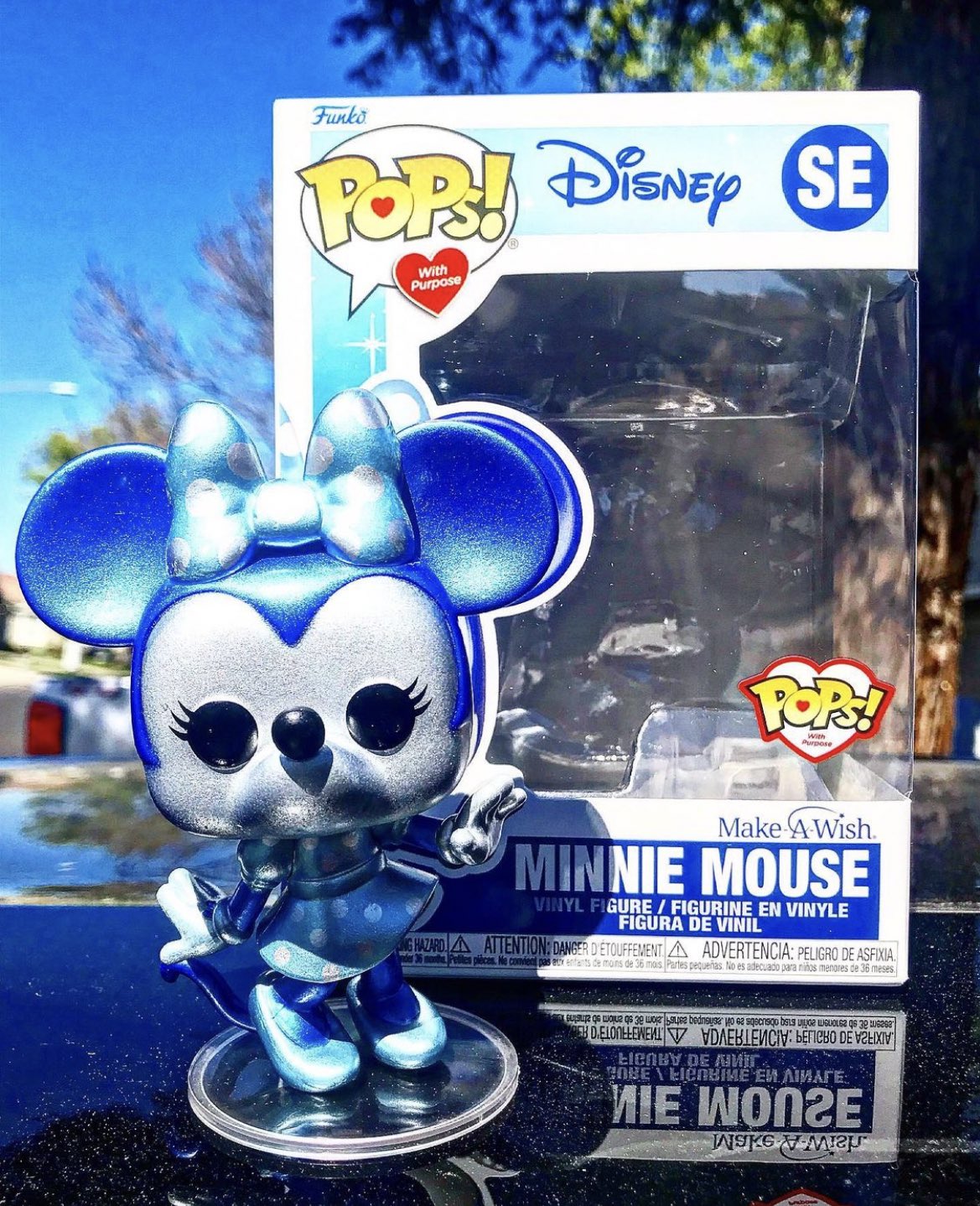 Funko POP With Purpose Disney Make A Wish - Minnie Mouse Metallic blue