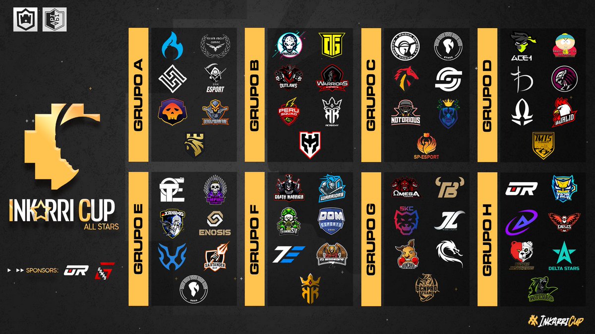 #CR | Inkarri Cup 🏆 - All Stars ✨ | Fase de grupos 🔥

✨ Con mucho entusiasmo presentamos a los 56 equipos que lucharán por esta nueva edición de Inkarri Cup que trae consigo $700 USD en premios 🔥✨

#InkarriCup #VamosPorMás #Gaming