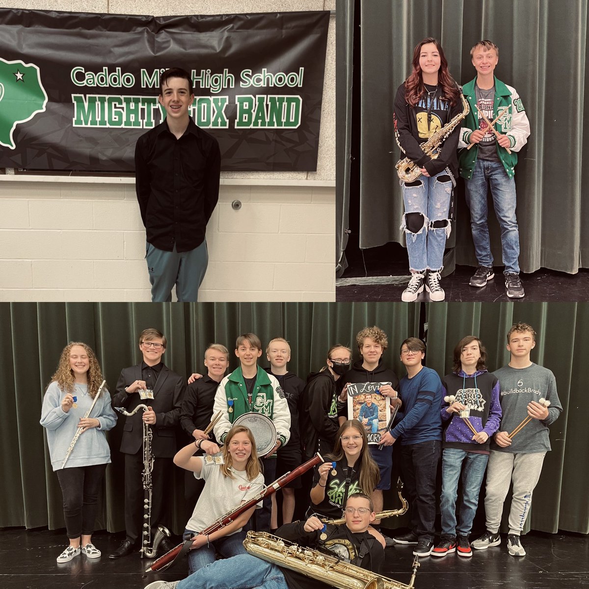 Congratulations to our 17 Fox Band members who qualified for State Solo and Ensemble! Your hard work has really paid off. State will be on May 28th in Austin! #C1 #mightyfoxband <a href="/CaddoMillsHS/">Caddo Mills HS</a> <a href="/CaddoMillsISD/">Caddo Mills ISD</a> <a href="/luke__allison/">Luke Allison</a>