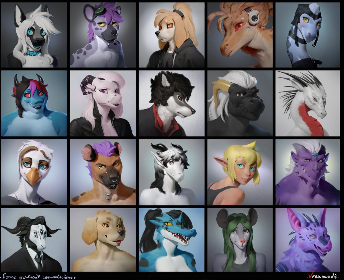 veramundis's tweet photo. Portrait sample 02 https://t.co/sr5p3qmRfT