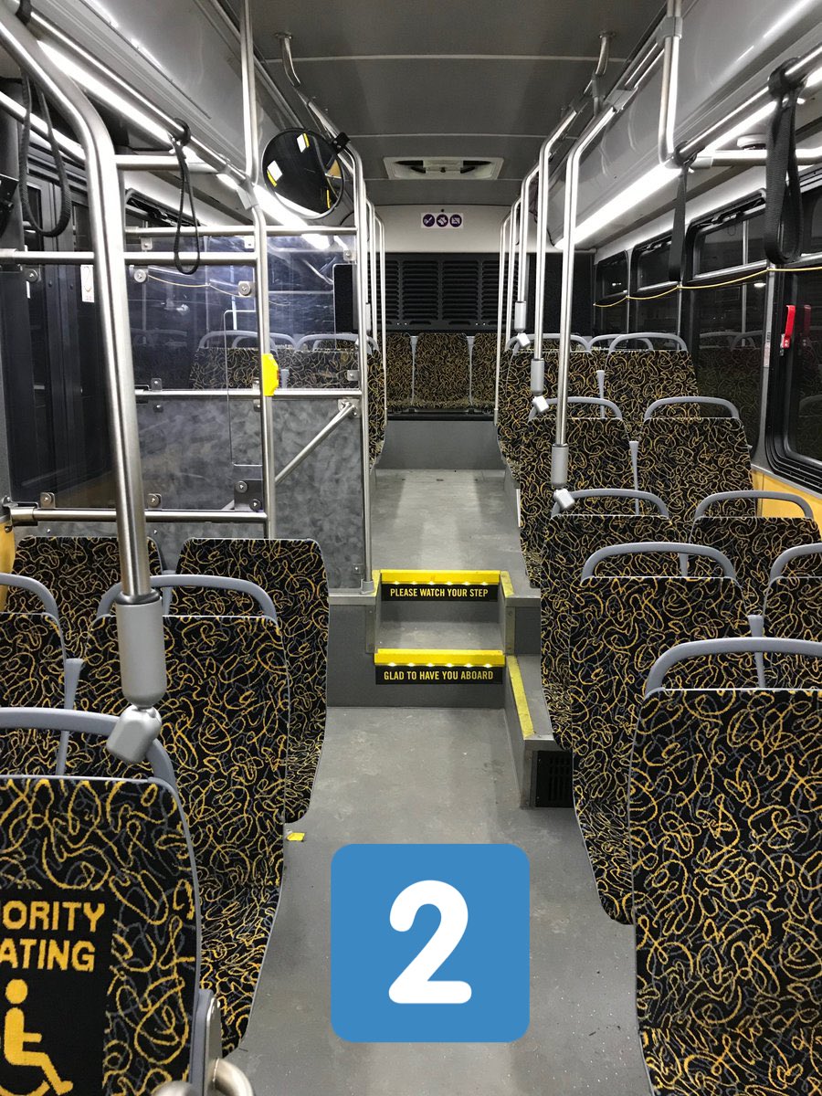 TalkOfTheT's tweet photo. Ok yinz guys, rate these 3 bus seats best to worst. For me it’s 3, 2, literally any other chair on earth, 1. (I know they all have merits, this is just an opinion poll) https://t.co/TCu1538Dwz