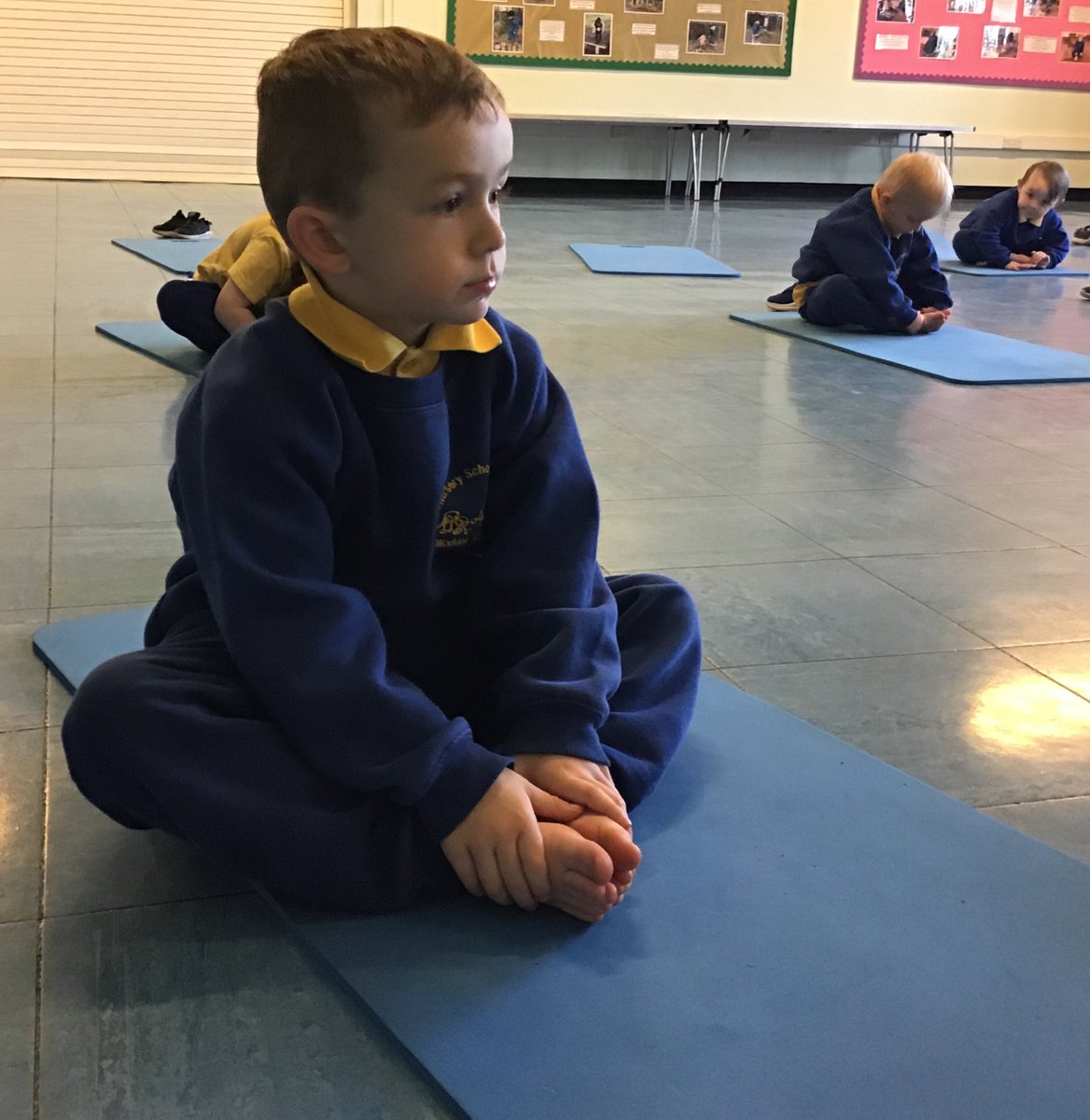 EvertonNursery's tweet photo. Today’s yoga session took us on a duck hunt 🦆🐥
#yogaforkids #physicaldevelopment #concentrationskills #imaginationandcreativity #yogainspiration #eyfs #spencerclass2022 https://t.co/wyQ7GRBG2k