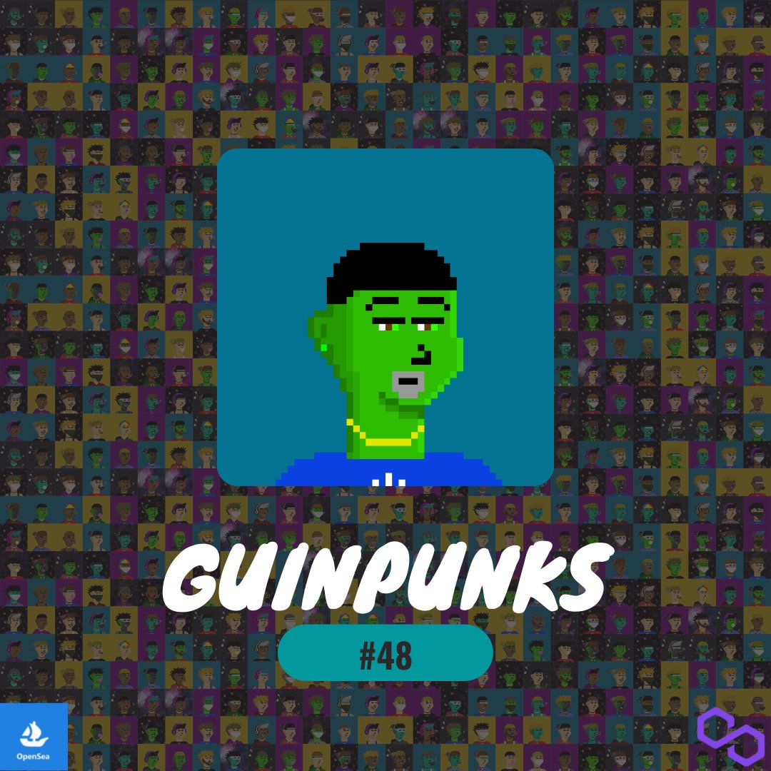 GuinPunks's tweet image. GuinPunks 🚀!
.
🔘 1/1
🔘 No Gas Fee
🔘 Polygon Blockchain
.
Please check for more NFT!
opensea.io/collection/gui…
.
Know More About Us!
linktr.ee/GuinPunks
.
.
#NFT #NFTs #NFTCommmunity #NFTartists #pentasio