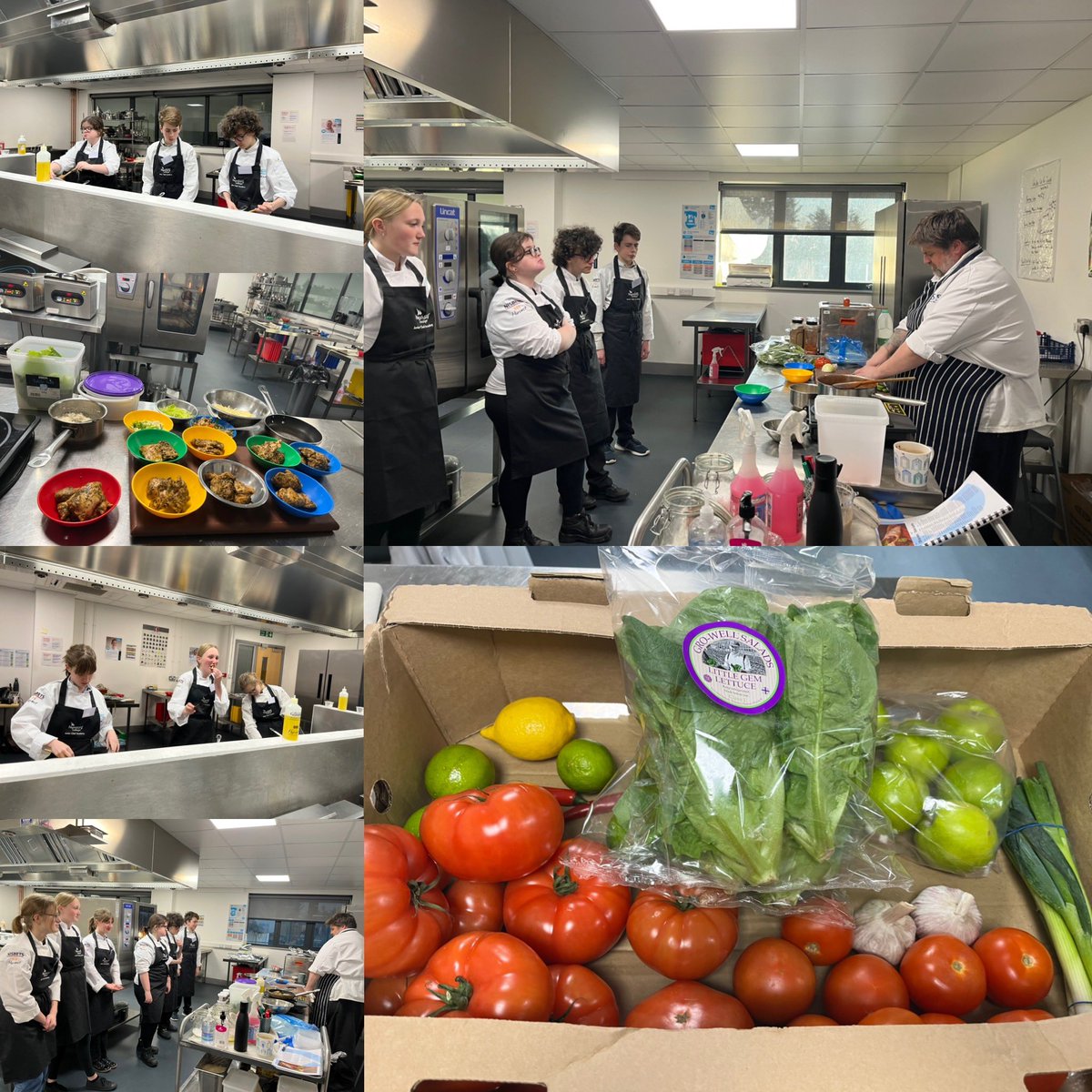 Great session tonight week 4 of JCA <a href="/HighburyCollege/">Highbury College</a> <a href="/compassgroupuk/">Compass Group UK & I</a> <a href="/pauldowning11/">paul downing</a> cooking with some amazing products supplied by @essentialcuisin <a href="/Essential_Gary/">Gary Kilminster</a> using Fresh ingredients supplied by <a href="/TLHFF/">Harvest Fine Foods</a> to make chilli non carne and chicken burritos 🌯 #chef #inspirational