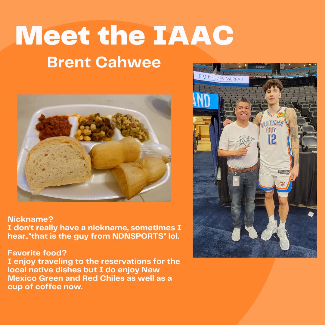 IndigAthAdv's tweet photo. “That guy from @ndnsports” is on our team! 
#NativeAthlete #IAAC #Native #NativeAmerican #Indigenous #IndigenousSport #IndigenousAthlete #ndnsports #IndigenousAF https://t.co/AgEXMGRxXA