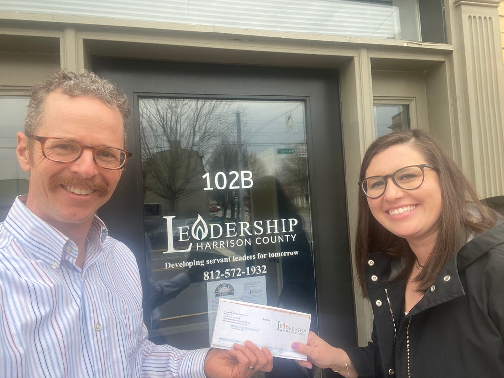 First Harrison Bank on Twitter "Megan Janes (right, Business