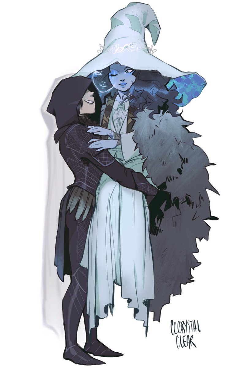 魔女ラニ 「Eloping with moon wife 」|Charlotteのイラスト